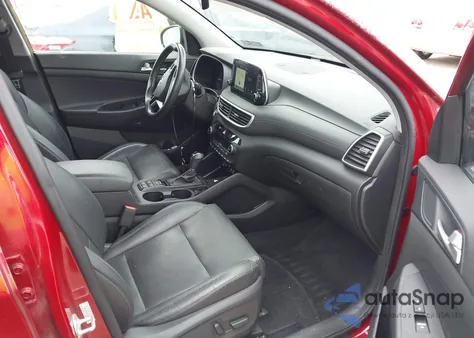 2021 Hyundai Tucson Ultimate из США, поврежденный, VIN KM8J3CALXMU370937